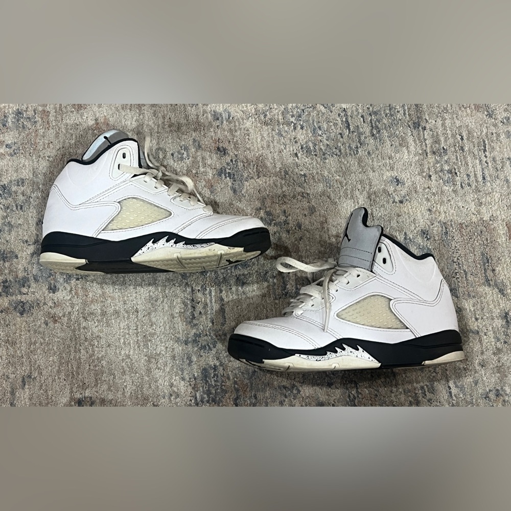 Air Jordan JORDAN 5 RETRO 'WHITE BLACK' - Picture 7 of 8